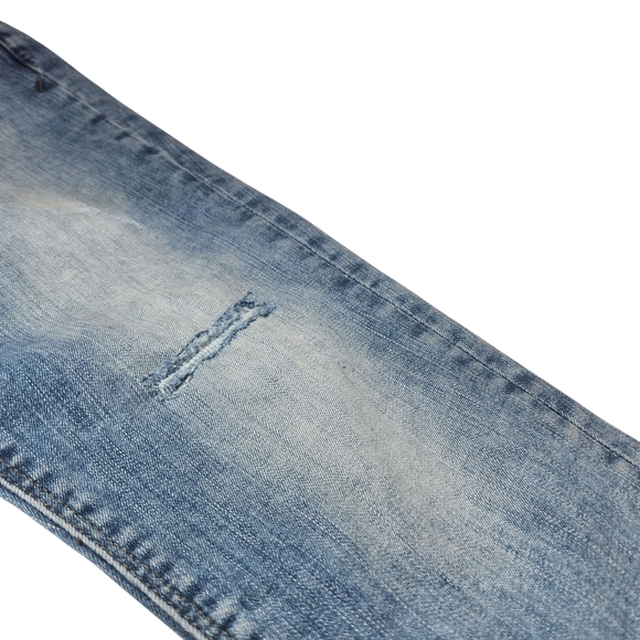 Express Light Blue Skinny Ankle Jeans - Picture 5 of 9